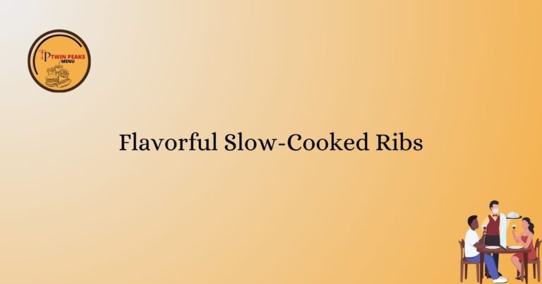 Flavorful Slow Cooked Ribs