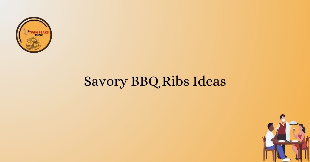 Savory BBQ Ribs Ideas